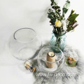 large round fishbowl vase round glass vase clear